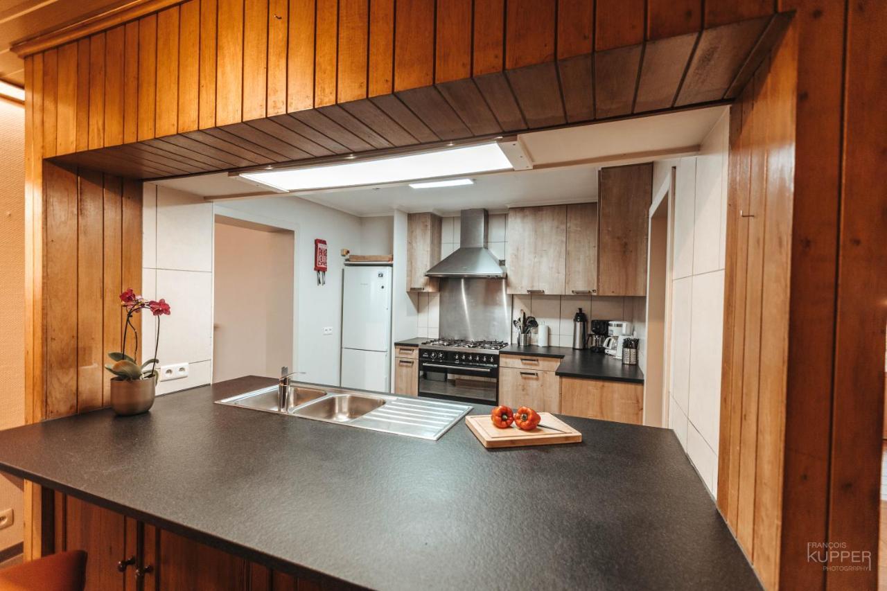 Le Loup Gris - 35 Pers - Vue-Wellness, Butgenbach-Malmedy 빌라 외부 사진
