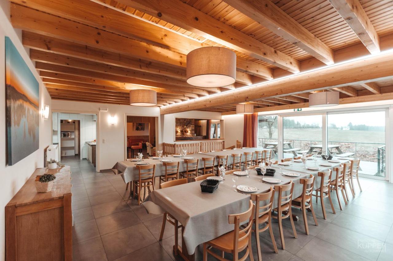Le Loup Gris - 35 Pers - Vue-Wellness, Butgenbach-Malmedy 빌라 외부 사진