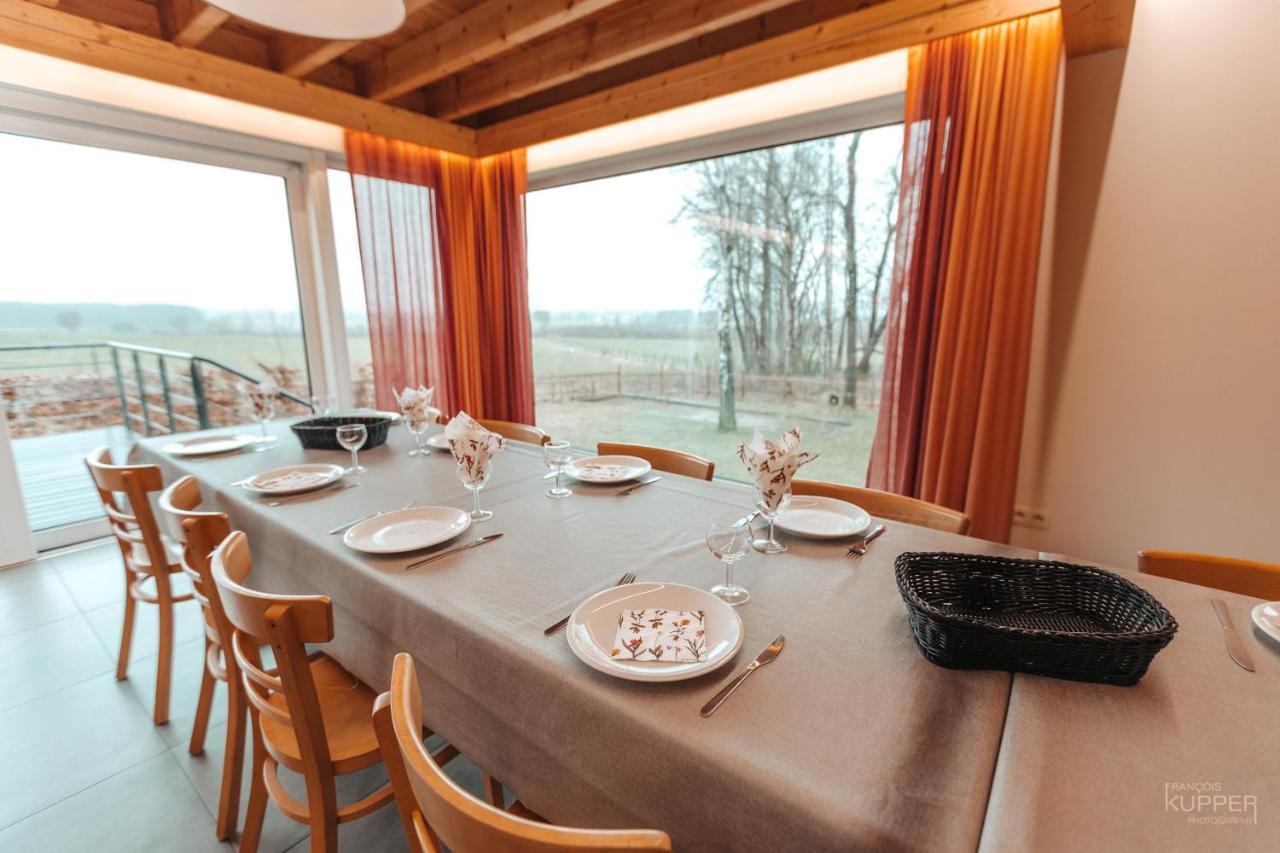 Le Loup Gris - 35 Pers - Vue-Wellness, Butgenbach-Malmedy 빌라 외부 사진