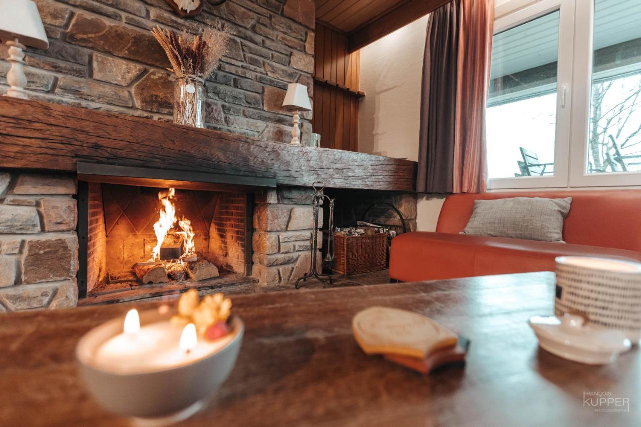Le Loup Gris - 35 Pers - Vue-Wellness, Butgenbach-Malmedy 빌라 외부 사진
