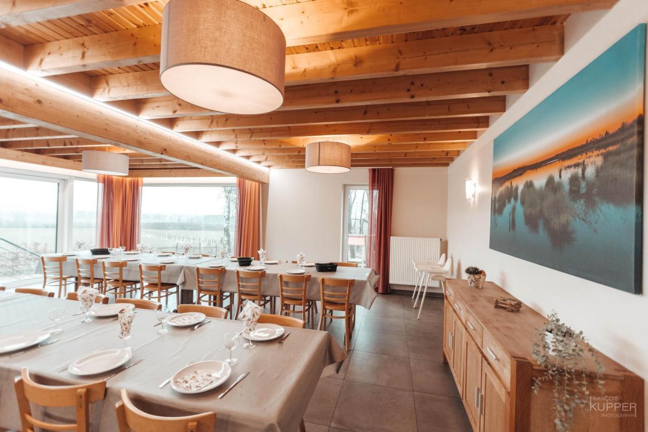 Le Loup Gris - 35 Pers - Vue-Wellness, Butgenbach-Malmedy 빌라 외부 사진
